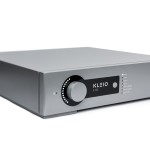 Front left profile picture of Kleio K135 integrated amplifier